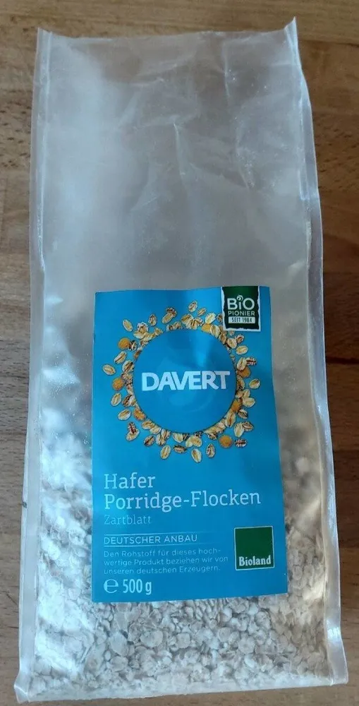 Hafer Porridge-Flocken
