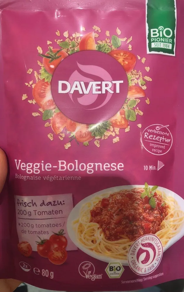 Bolognaise vegetarienne