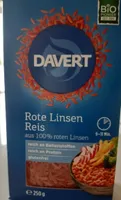 Rote Linsen Reis