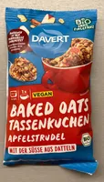 Baked Oats Tassenkuchen - Apfelstrudel