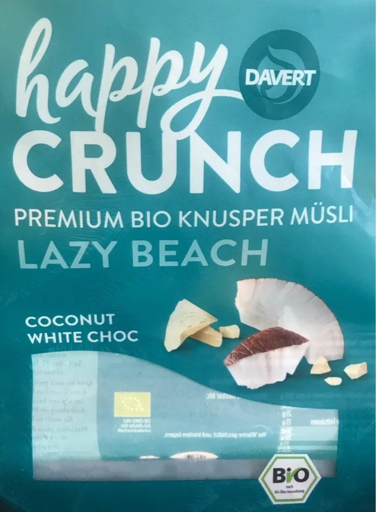 Happy Crunch Coconut White Choc