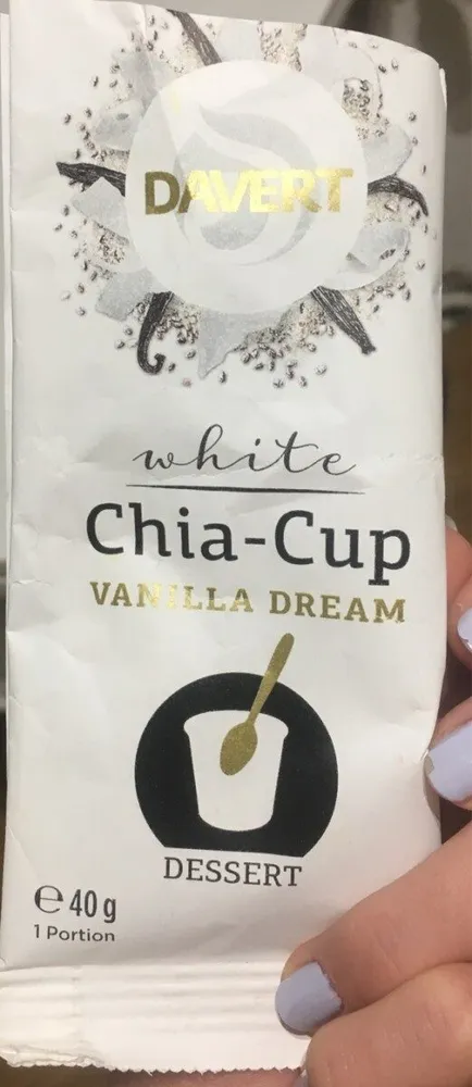 White Chia Cup Vanilla Dream Dessert
