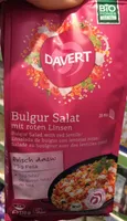 Bulgur salat mit roten linsen