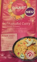 Susskartoffel curry