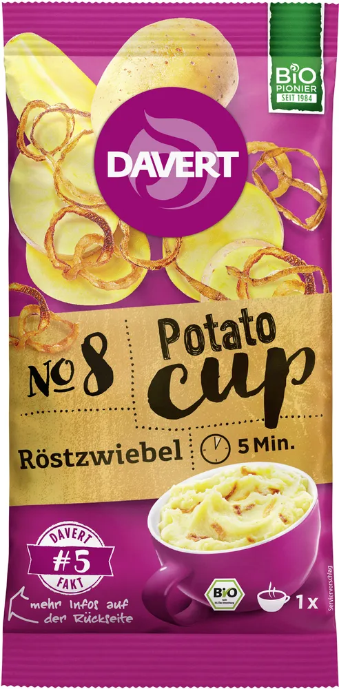 Potato-Cup Röstzwiebel