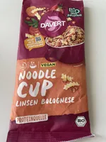 Noodle Cup No. 11 Linsen Bolognese