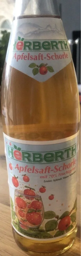 Herberth Apfelsaft-Schorle
