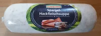 Spargel-Hackfleischsuppe