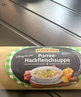 Porree Hackfleisch Suppe