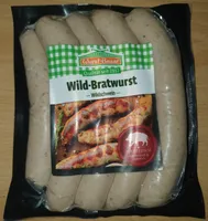 Wildbratwurst - Wildschwein -