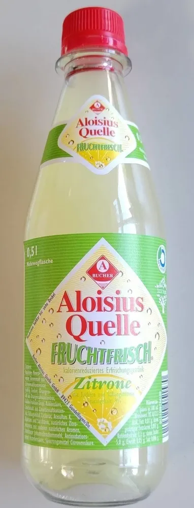 Aloisius Quelle Fruchtfrisch Zitrone