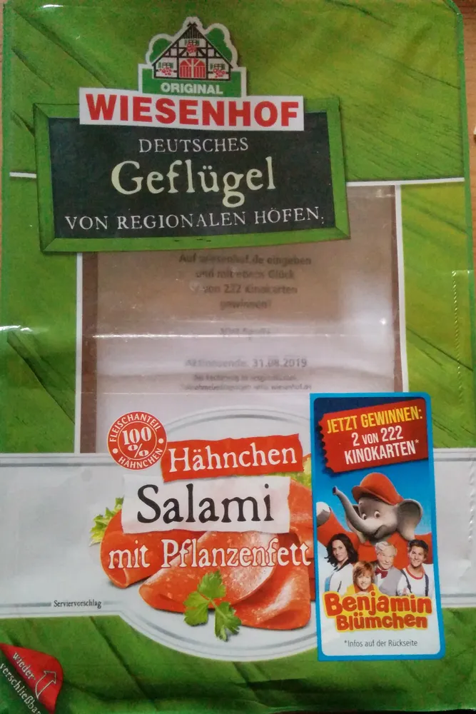 Hähnchen Salami