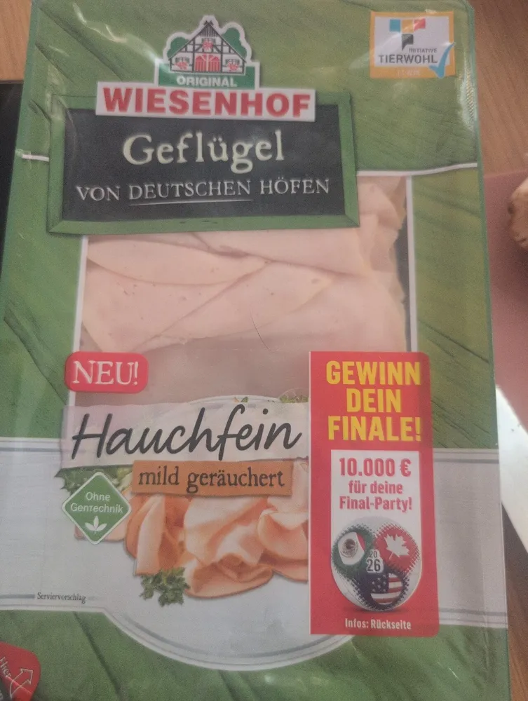 Geflügel Hauchschnitt