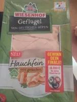 Geflügel Hauchschnitt