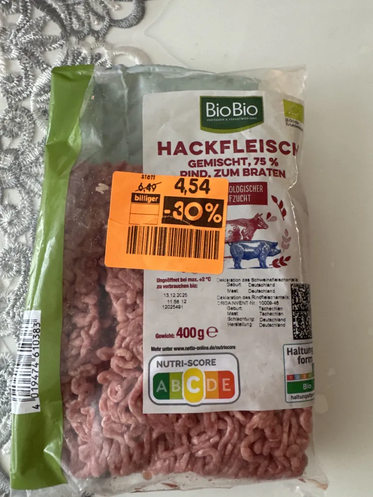 Hackfleisch Gemischt
