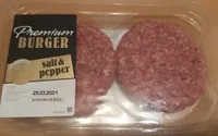 Premium Burger salt & pepper
