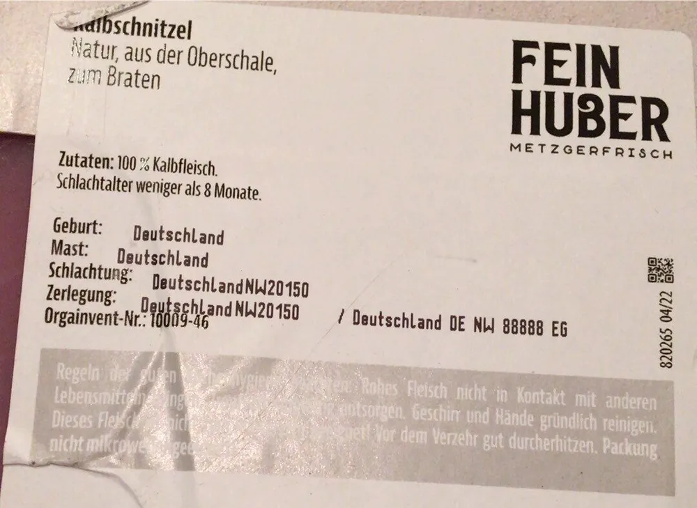 Kalbschnitzel