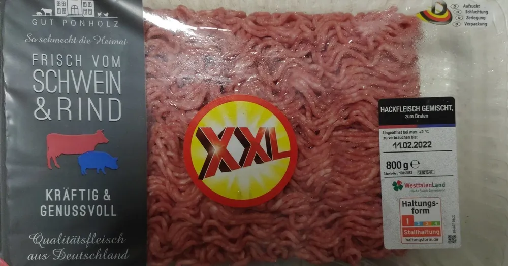 Hackfleisch gemischt