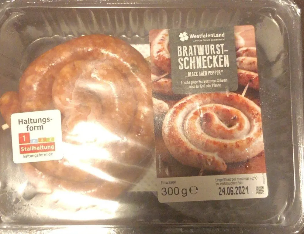 Bratwurstschnecken