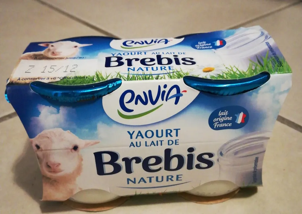 Yaourt au  de brebis nature