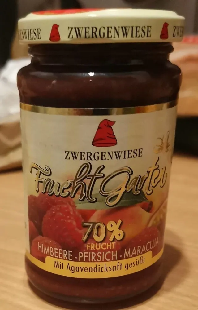 Fruchtig Garten Himbeere-Pfirsich-Maracuja