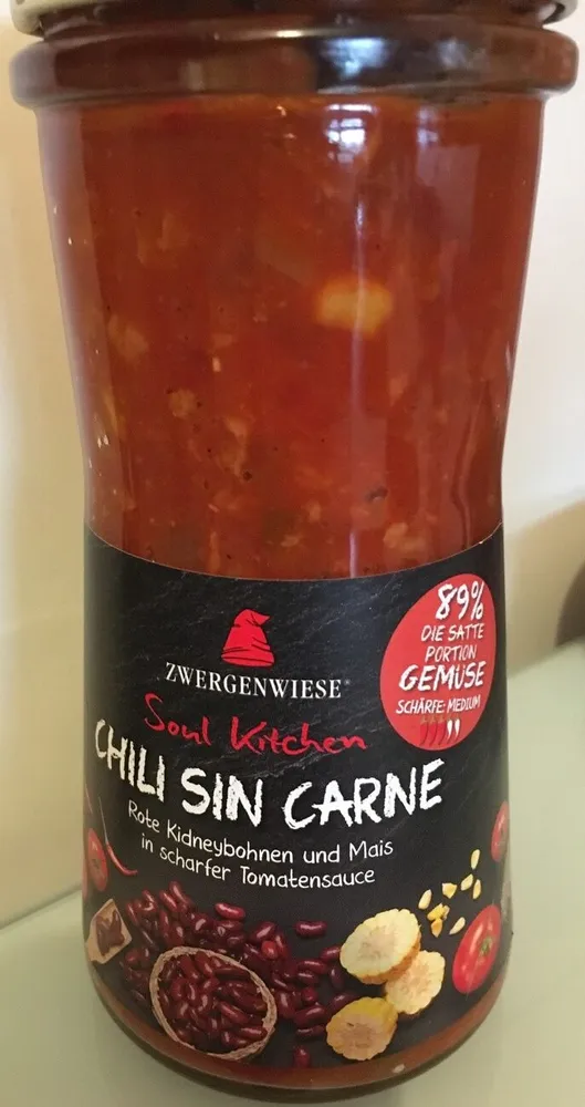 Chili sin carne