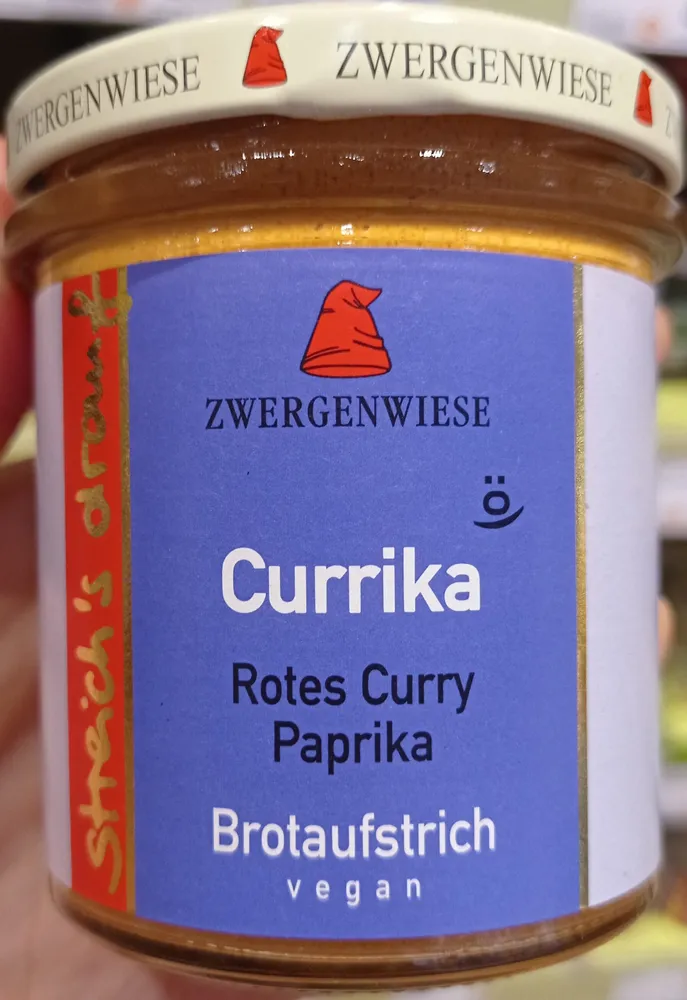 Brotaufstrich vegan Currika