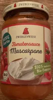 Vegetarische Bio Tomatensauce mit Mascarpone