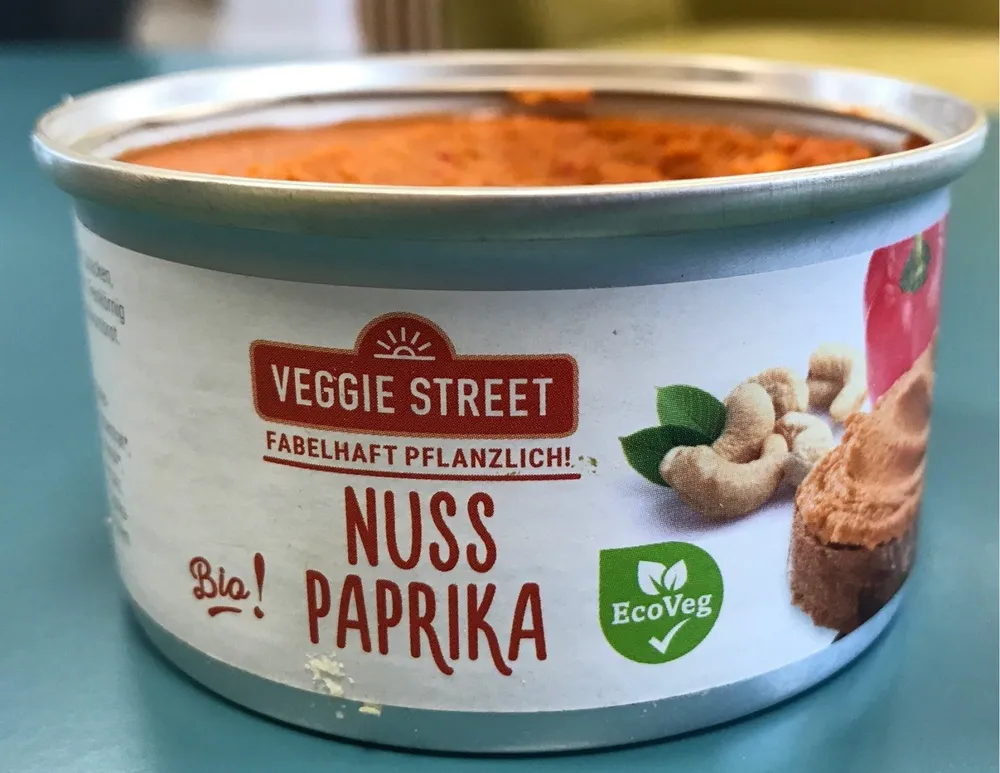 Veggie Street - Pâté Végétal Noix / Paprika Bio