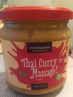 Sauce thaï au curry bio