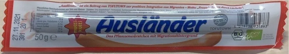 Ausländer Pflanzenwürstchen