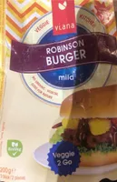 Veggie2go Robinson Burger, Viana, 2X100G MHD