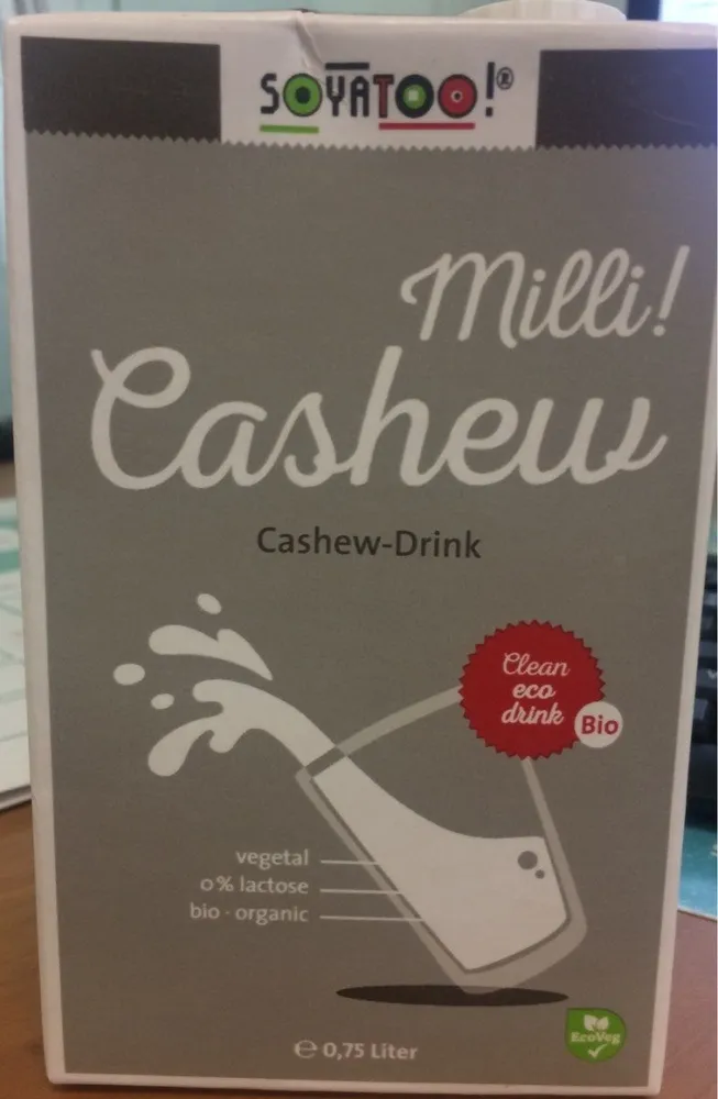 Soyatoo! Milli! Cashew drink