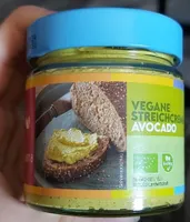 Vegane streichcreme avocado
