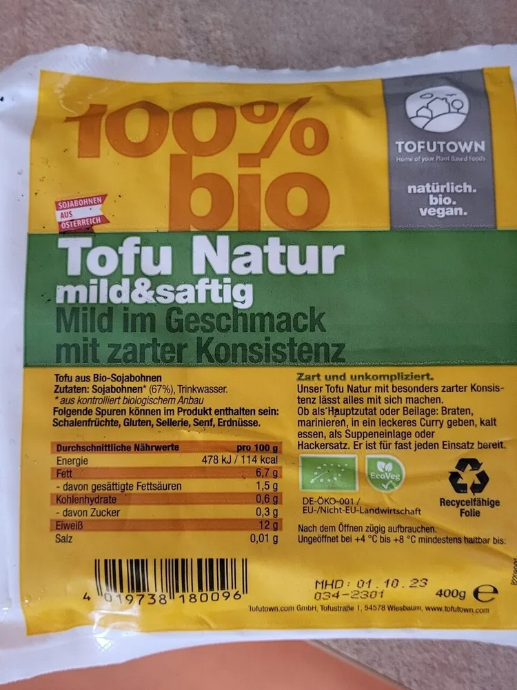 Tofu natur