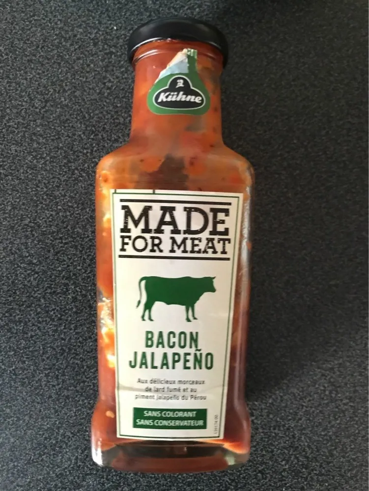 Made for meat - Bacon Jalapeño