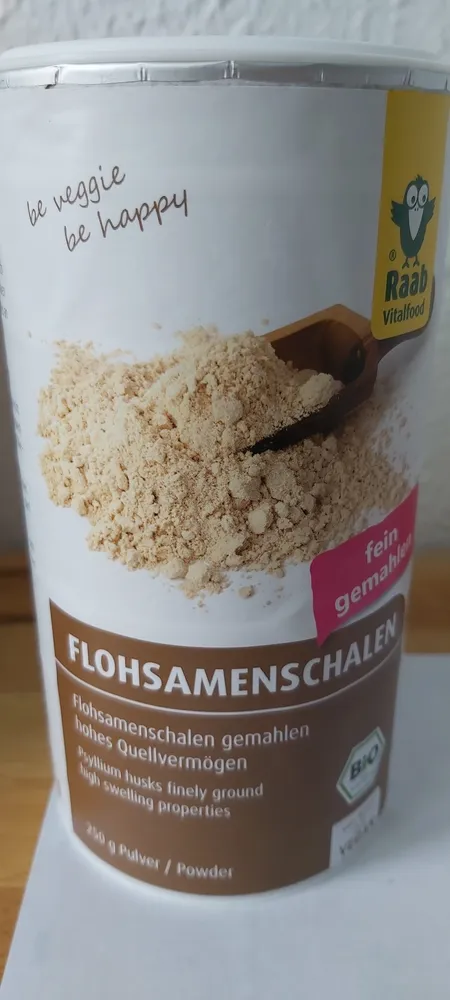 Flohsamenschalen fein gemahlen