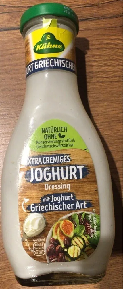 Joghurt griechischer art