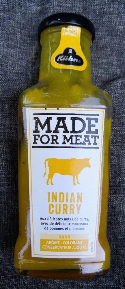 Made for meat Indian curry