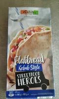Flatebread kebab style