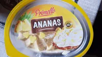 Ananas Frischkäsezubereitung