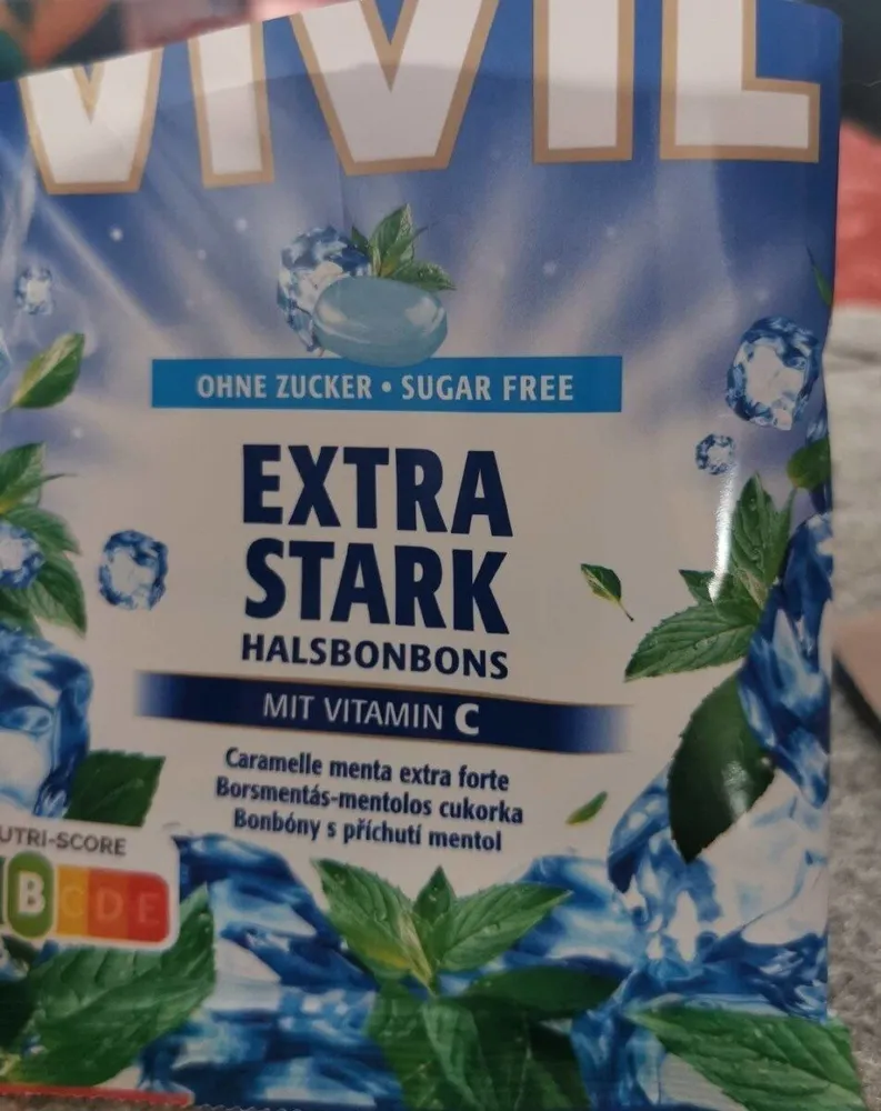 Halsbonbons - extra stark