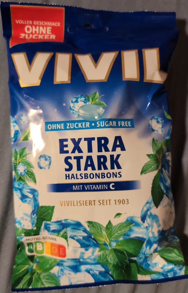Halsbonbons Extra Stark
