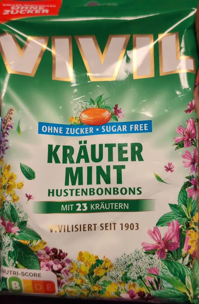 Kräuter Mint Hustenbonbons