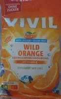 WILD ORANGE ERFRISCHUNGSBONBONS