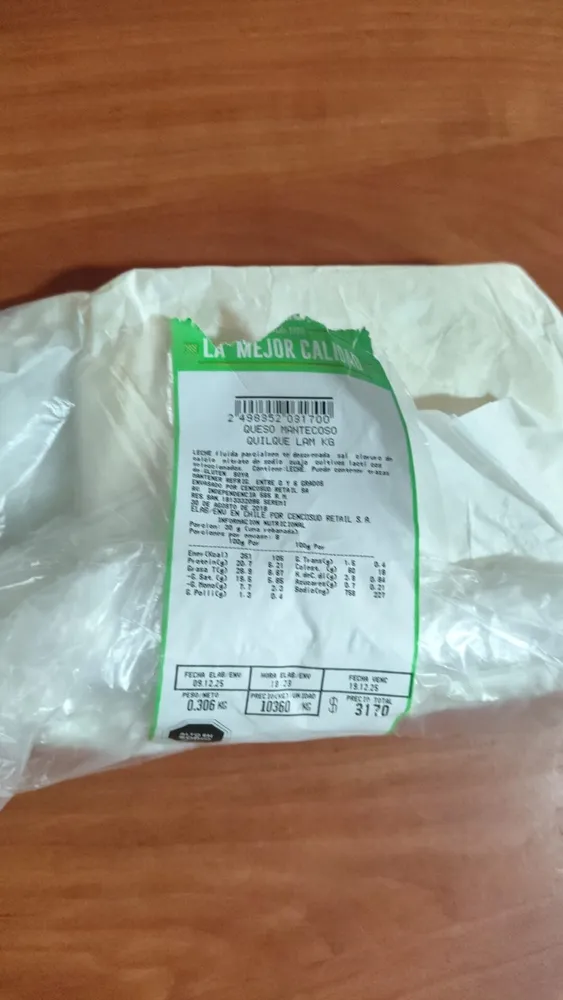 QUESO MANTECOSO