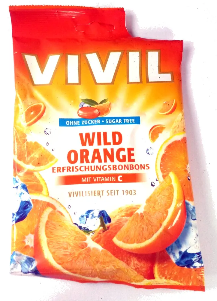 Erfrischungsbonbons wild Orange