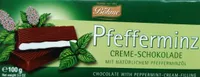 Pfefferminz-Creme-Schokolade
