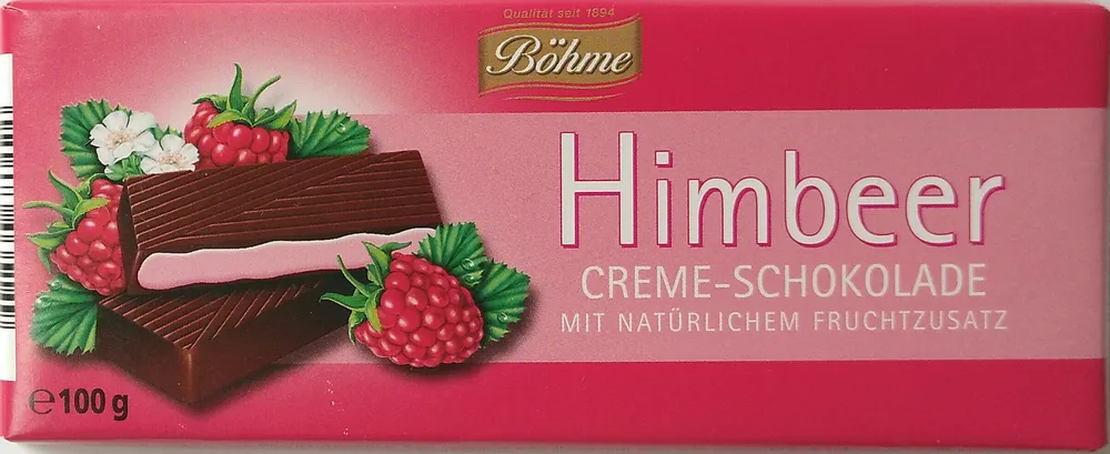 Himbeer Creme-Schokolade