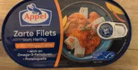 Zarte Filets vom Hering in Piri-Mango-Creme